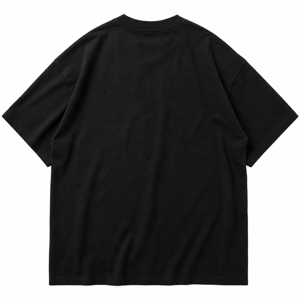 Obsidian Black t-shirt back